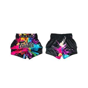 Pantalones Cortos de Boxeo Muay Thai Fairtex de Alta Calidad al Por Mayor, Tela Oxford Informal, Multicolores, Transpirables y Elásticos AI-MTS-08 - Product Image 6