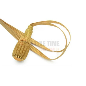 Nudo de espada trenzado de alta calidad con borla clásica, hecho a medida para coleccionistas. - Product Image 6