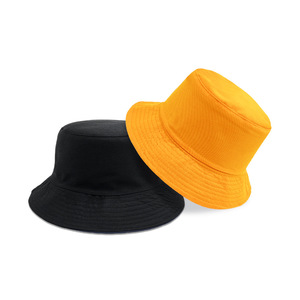 Wholesale Cheap Reversible Bucket <b>Sun</b> <b>Hat</b> <b>for</b> <b>Men</b> Women Solid Color Designer Protection Brim Cap Cartoon Leaf <b>for</b> Casual Fishing - Product Image 5