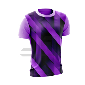Camisetas para Hombre en Diferentes Colores y Estampados - Spandex/Poliéster, Tejido de Punto, Tie-Dye en la Parte Delantera, Manga Corta, Corte Regular, Tejido Grueso - Product Image 3