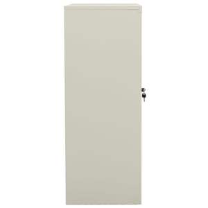 Archivador de Oficina de Acero Gris Claro con Vidrio Templado de 35.4x15.7x41.3 Pulgadas - Product Image 3