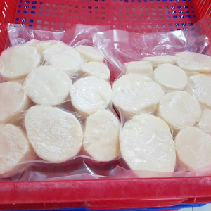 PREMIUM ORGANIC IQF WHITE YAM-HIGH GRADE PEELLED SMOOTH TEXTURE UNIFORM SIZE MILD SWEETNESS RICH in <b>STARCH</b> - Product Image 1