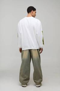 OEM Screen Printed <b>Custom</b> Men's Sweatshirt Personalized Long Sleeve Streetwear Casual Wear <b>Custom</b> Design Apparel Top Clothing - Product Image 5