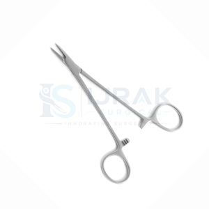 Porte-aiguille Mayo Hegar 15 cm en acier inoxydable, pince chirurgicale à poignée circulaire pour préhension des tissus, chirurgie générale, manuel, certifié CE - Product Image 1