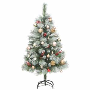 Sapin de Noël Artificiel Articulé avec 150 LED et Ensemble de Boules 59,1 Pouces - Product Image 4