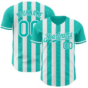 OEM Baseball Jersey Full Button Custom Logo 100% Polyester Short Sleeve Summer/Winter Breathable Unisex Team Wear Supplier - Product Image 1