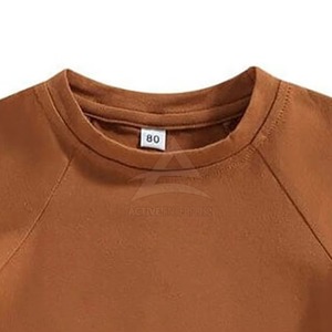 Camiseta de Manga Corta con Cuello Redondo y Estampado Gráfico para Niños, Tela de Algodón Peinado de 160g, Suave y Transpirable, Cómoda para Uso Diario Informal - Product Image 5