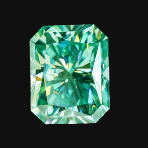 Diamante Cultivado en Laboratorio con Corte Radiante Verde Certificado por IGI, DEF VVS VS HPHT CVD, Piedra Suelta de 1CT 2CT 3CT 4CT para Joyería - Product Image 1