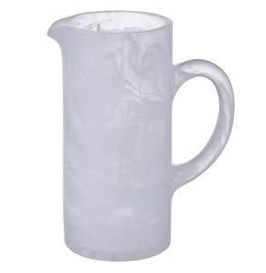 <b>White</b> Color Handmade Resin Water <b>Jug</b> Multipurpose Drinks Organizer Crafts Stylish Product For Table - Product Image 2