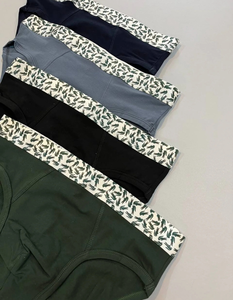 Calzoncillos bóxer suaves de cintura media para hombre, de algodón/spandex, de alta elasticidad, ecológicos, precio de fábrica, marca personalizada ODM - Product Image 2