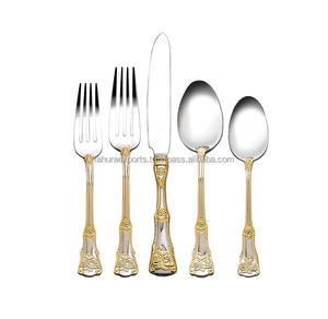 Juego de Cubiertos de Cocina de Acero Inoxidable Hechos a Mano, Ecológicos, Modernos, de Alta Calidad, Tamaño Personalizado para Bodas, Exportados al por Mayor - Product Image 5