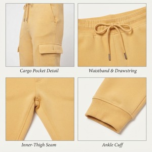 Pantalones Deportivos Casuales Personalizados de Alta Calidad para Hombre, Pantalones Joggers con Cintura Elástica, 100% Algodón, Ligeros, Transpirables y Ecológicos - Product Image 6