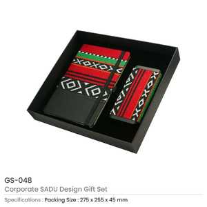 SADU Design Corporate Gift <b>Sets</b> Includes <b>Notebook</b> & Powerbank - Product Image 3