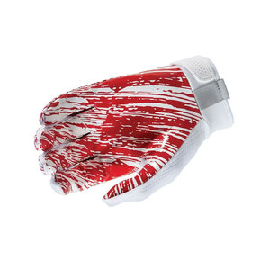 Gants de football personnalisés pour équipe, haute performance, avec grip en silicone, pour receveurs, équipement sportif professionnel d'extérieur, polyester/coton - Product Image 3