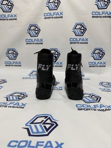 Zapatos de Boxeo Fly Rojos con Cordones, Transpirables, de Cuero, con Suela de Goma Natural, Ligeros, con Logotipo Personalizado Impreso, para Entrenamiento de MMA - Product Image 4