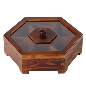 Premium Handmade Wooden Spice Masala <b>Box</b> With Spoon And Lid For Kitchen And Dining Table Organization - Product Image 1