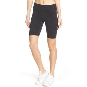 Women's High Waist Breathable Biker Shorts Solid <b>Pattern</b> Fitness Sportswear SMART FABRIC Anti-Bacterial Yoga Bike <b>Leggings</b> - Product Image 5