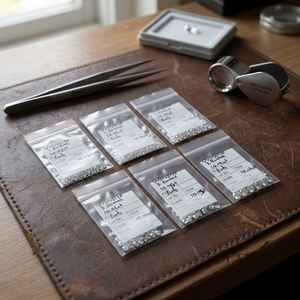Lot en vrac de pierres synthétiques CVD de laboratoire de 1,30 mm à 3 mm, qualité VVS VS EF, pour la fabrication de bijoux - Product Image 2