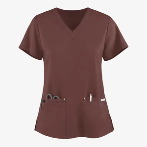 Nouveaux Blouses Médicales Personnalisées en Jersey pour Femmes – Tenues de Travail pour Infirmières et Médecins - Product Image 4