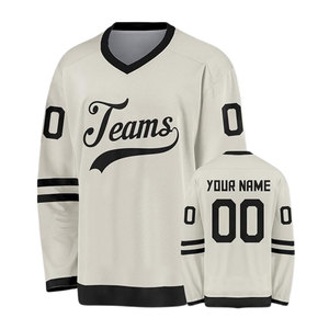 Hot Selling Custom Sublimated Ice Hockey Jersey Polyester Sports Club Team Uniform Personalized Team Name Player Name Number - Product Image 1