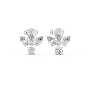 Pendientes de barra larga chapados en oro de 10 quilates Autumn Allure, Joyería Moderna mínima para uso diario - Product Image 6