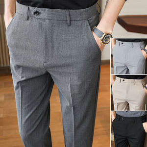 Pantalones Cargo HANO 2024 Casuales ODM para Mujer, de Lona Transpirable e Impermeable, 100% Algodón, Cintura Elástica Media, Corte Recto - Product Image 2