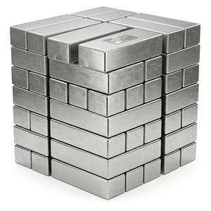 Lingote de Aluminio Premium A7 99.7% Puro, Metal de Aluminio Industrial de Alta Calidad, Fabricante de Lingotes de Aleación de Aluminio Refinado - Product Image 1