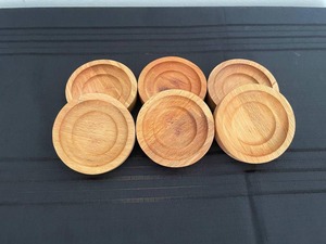 Unique Design Vintage New Arrival Round Natural Finished Wooden Serving Coaster Tea Drinks Juices Snacks Purpose <b>Table</b> Decorate - Product Image 4
