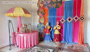 Punjabi boda Selfie sección decoración con FRP estatua Punjabi entrada decoración fibra estatuas Punjabi Selfie punto fibra estatuas - Product Image 6