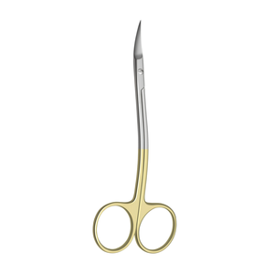 Ciseaux chirurgicaux ophtalmiques professionnels manuels TC La Grange en acier inoxydable, certifiés CE, ensemble d'instruments Ariston International - Product Image 4