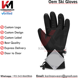 Guantes de nieve profesionales con aislamiento térmico, impermeables, transpirables y de ajuste cómodo - Product Image 3