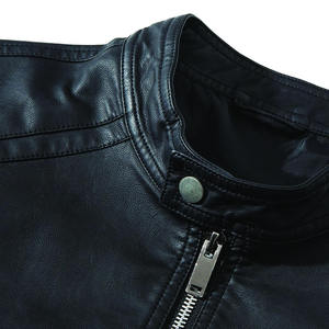<b>SMART</b> SHINE ENTERPRISES <b>Men</b> Premium Western Leather <b>Jacket</b> Genuine Leather Casual Full Zip Soft Comfortable Regular Fit - Product Image 4