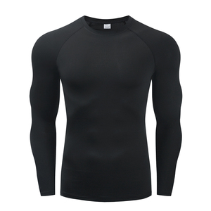 Chemises de compression pour hommes - Séchage rapide, imprimées, lavées, écologiques, hauts de compression sportifs haute performance, service OEM personnalisé - Product Image 5