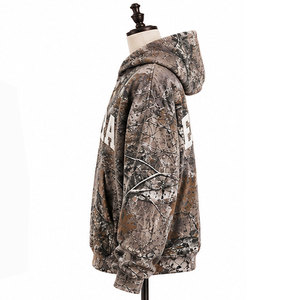 Ensemble de survêtement rétro pour homme 2026 avec capuche, impression numérique 3D, broderie et technique de lavage vieilli, en polyester/coton - Product Image 5