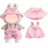   Vêtements de poupée portables : Chemises et hauts unisexes mignons et décontractés pour figurines (Blind Box) – Tissu de haute qualité