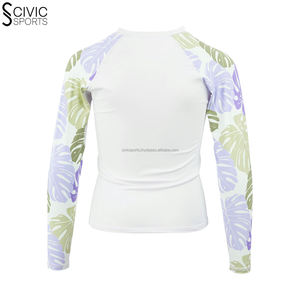 MMA Rash Guard para hombres Ropa de protección solar Hombres Ropa de compresión Custom Rush Guard MMA - Product Image 3