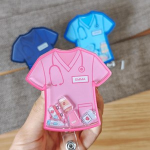 Acrylic Shaker Cute Charms Custom Acrylic Shaker <b>Keychain</b> Keyring Wholesale Custom <b>Personalized</b> Design For Nurse - Product Image 5