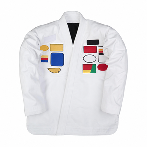 Kimono de Jiu-Jitsu Brasileño Personalizado al por Mayor, Tejido Perla de 400GSM, Marca Personalizada, Proveedor de Uniformes de Jiu-Jitsu Premium, Unisex - Product Image 1