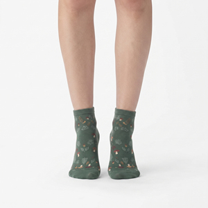 Chaussettes de sport pour femmes, longueur cheville, qualité supérieure, personnalisables, respirantes, anti-humidité, pour la gym, le fitness et la course à pied, vente en gros - Product Image 2