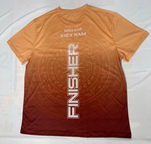 Camiseta Deportiva Personalizable para Correr, Material 95% Algodón 5% Spandex, Venta al Por Mayor de Fabricación en Vietnam - Product Image 2