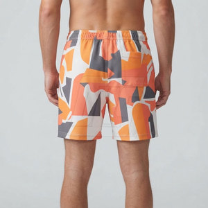 Shorts imprimés pour hommes de qualité supérieure, vêtements de sport personnalisés par sublimation, taille à cordon, légers, pour la salle de sport, l'entraînement, les loisirs et les activités athlétiques - Product Image 4