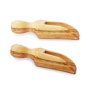 Cuillère en bois multi-usages, écologique, au design classique, avec manches longs et courts, pour cuisine, garde-manger, sel de bain (capacité 10ml-30ml) - Product Image 6