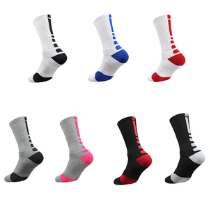 Wholesale <b>Mens</b> Custom Crew <b>Socks</b> <b>Colorful</b> Spandex/Polyester Athletic Gym <b>Socks</b> Breathable Eco-Friendly Basketball Yoga Cotton - Product Image 3