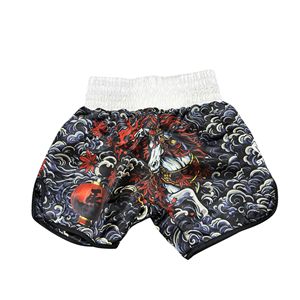 Pantalones Cortos de Muay Thai y MMA Personalizados de Satén OEM, Ecológicos, de Secado Rápido, Sin Tejido, Estilo Urbano, Sólidos, Hasta la Rodilla, para Boxeo y Lucha - Product Image 2