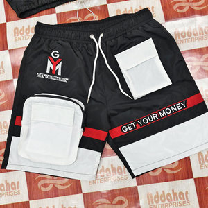 Custom Summer Nylon Polyester Shell Tracksuit Two Piece Jogging Suit <b>Track</b> Windbreaker <b>Jacket</b> Shorts Sets <b>for</b> <b>Men</b> - Product Image 6