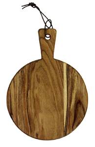 Tabla de cortar de madera de acacia hecha a mano con nuevo diseño, juego de tablas de cortar, tabla para queso con acabado natural de acacia a un precio razonable. - Product Image 2