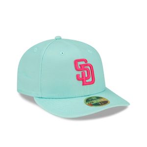 Gorra de Béisbol Verde Menta al por Mayor con Bordado SD Rosa, Gorra Ajustada de 6 Paneles para Adultos, Gorras Casuales de Primavera Unisex para Hombre - Product Image 1