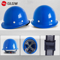 Alta calidad al por mayor personalizado ABS engrosado Anit impacto casco fibra de vidrio construcción ingeniería choque cascos de seguridad