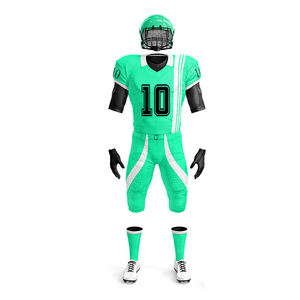 Fabricant d'uniformes de football américain sur mesure, vente en gros de maillots et pantalons de football sublimés 100% polyester, vêtements d'équipe OEM - Product Image 5