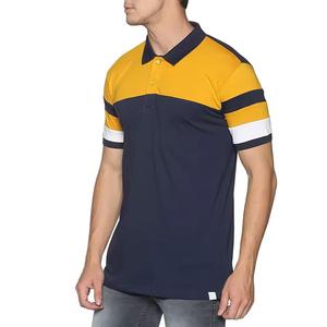 เสื้อโปโล OEM ผ้าฝ้าย 100% ทรงเข้ารูปสำหรับผู้ชาย เสื้อยืดแขนสั้น เสื้อโปโลชาย เสื้อยืดโปโลชาย - Product Image 3